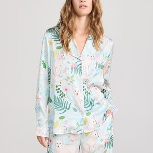 Karen Mabon Artic Fox Long PJ Set Size M